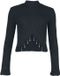 Gothicana by EMP Gothicana Zwarte trui met metalen details - Dames - L