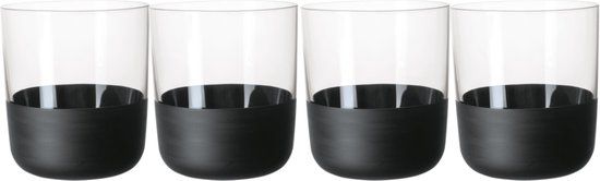 Villeroy & Boch Manufacture Rock Whiskybeker Set 4-delig 250 ml