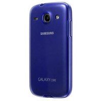 Samsung Protective Cover+ EF-PI826BL - Achterzijde behuizing voor mobiele telefoon - blauw - voor Galaxy Core