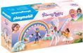 PLAYMOBIL Prinses, magisch vliegend paard voor decoratie, prinses, ridder, regenboog, 71361, ab 4 Jahren