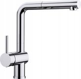 Blanco LINUS-S Keukenmengkraan Chroom met Hendel Links