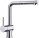 Blanco LINUS-S Keukenmengkraan Chroom met Hendel Links