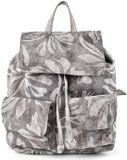 Desigual Vrijetijdsrugzak Rugzak Obsidian Black Prisa Backpack Middle Gray