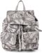 Desigual Vrijetijdsrugzak Rugzak Obsidian Black Prisa Backpack Middle Gray