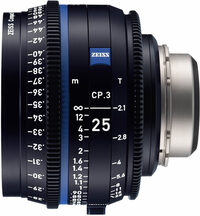 ZEISS Compact Prime CP.3 25mm T2.1 Sony FE-vatting