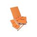 RHODIA 9200C - Geschenkset l'Essentiel 4 Geniete Notitieblokken Oranje