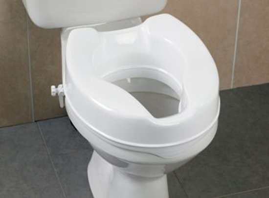 Adhome Toiletverhoger 10 cm - wit Comfortidee