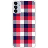 Samsung Bedrukt siliconen hoesje compatibel met Galaxy A13 5G Tartan Tricolor
