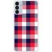 Samsung Bedrukt siliconen hoesje compatibel met Galaxy A13 5G Tartan Tricolor