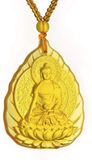 Elzusha - Pendentif amulette en orgonite de cristal avec Guanyin