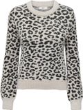JDY JDYLORRAINE ANIMAL L/S PULLOVER KNT Dames Trui