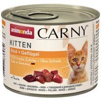 animonda CARNY Kitten 6 x 200 g Rund en gevogelte