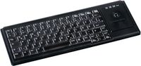 Contour Design Active Key AK-4400-TU Toetsenbord Industrieel USB QWERTZ Duits Zwart