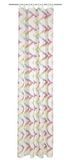 Deko Trends Lusgordijn, stof, wolwit-roze-groen-turquoise, 245x140x245 cm