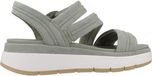 CLARKS TUSCAN STRAP Groen Sandalen met hak Vrouwen Leer 41.5 EU