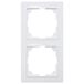 Eltako 2-voudig frame wit (glanzend) 30055827