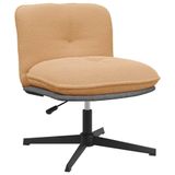 VidaXL Fauteuil Beige Bouclé Wolachtig Stof