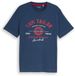 Tom Tailor - T-shirt met logoprint - Maat L - Dark Duck Blue