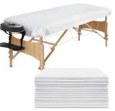 Merkloos 50 Stuks Wegwerp Stretch Vellen voor Massagetafels