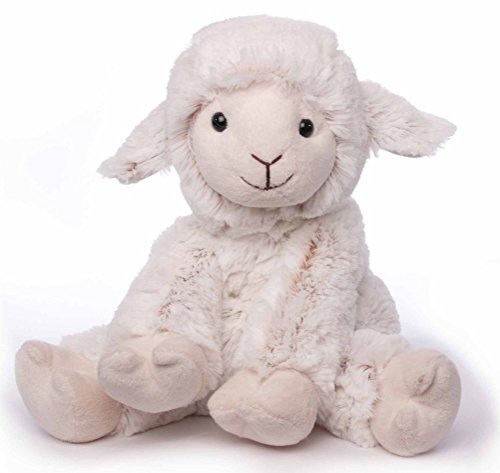 Inware 5912 - knuffeldier schaap Beo, crème, zittend, 19 cm, knuffeldier