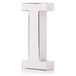 Vintage giftwarez Vintage White Wood I Letter