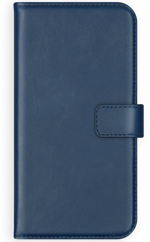 Selencia Echt Leren Bookcase voor de Samsung Galaxy S20 - Blauw