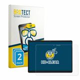 BROTECT - Screenprotector voor Chuwi Hi10 Max 2-in-1 - Folie Beschermfolie transparant 2 Stuks