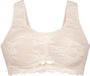 Anita Essential Lace Bralette Crystal Wit XL