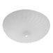 Steinhauer Ribbel Glas 25Cm Mat Wit Voor 2779Br
