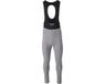 AGU Prime Bibtight Heren Fietsbroek Winter Winddicht Met Zeem Grijs XXXL
