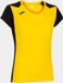 Joma Women's T-shirt Record II Yellow-Black, S