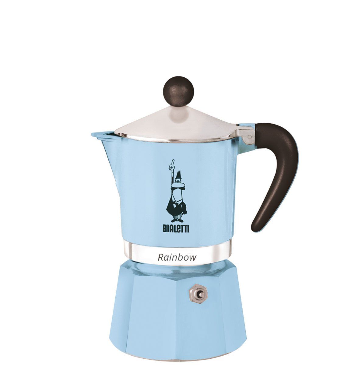 Bialetti Rainbow Azzurro Percolator - Blue - 0.13L