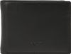 VOi Soft Victor Wallet Zwart Leer RFID-bescherming 4 pasjes 6 vakken Unisex