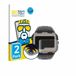 BROTECT - Screenprotector voor Timex Expedition Grid Shock - Folie Beschermfolie transparant volledig dekking - 2 Stuks