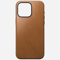 Nomad Modern Leather Case - iPhone 15 Pro Max - English Tan