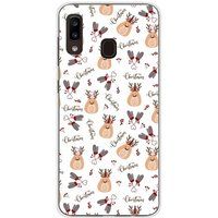 Samsung Galaxy A20, Samsung Galaxy A30 bedrukt siliconen hoesje noel mignon