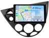 Ford autoradio 9 pouces Android avec 6+128 Go de stockage, adapté pour Ford Fiesta (1995-2001) et Focus Mk1 (1998-2004), avec CarPlay sans fil et Android Auto, 4G, WiFi, navigation GPS, processeur 8 cœurs, RDS, DSP et DAB+