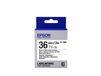 Epson Cartouche d'étiquette magnétique LK-7WB2, noir sur blanc, 36 mm