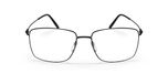 Silhouette Dynamic Colorwave Fullrim 5576 Lunettes pour hommes Noir Géométrique 55mm
