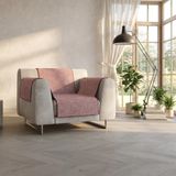 Comfort Anti-Slip Sofa Cover, 1-Seater, Bordeaux