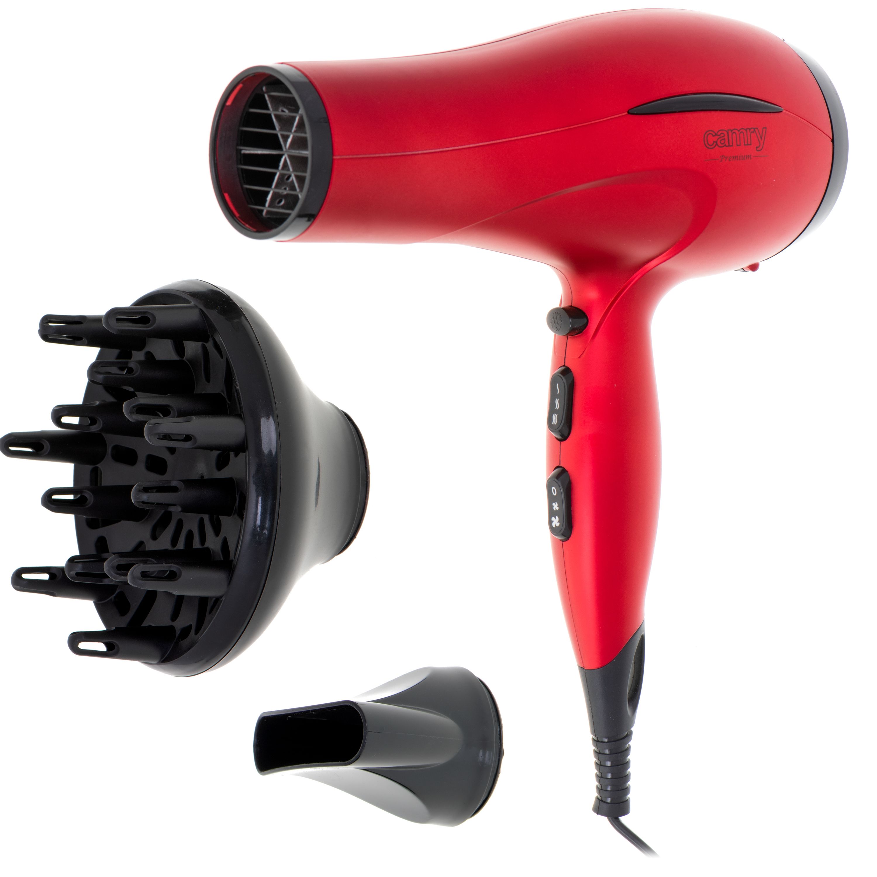 Camry CR 2253 - Hair Dryer - 2400W - Red