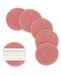 Pargaard Rondelles réutilisables rondes rose foncé 5 pièces