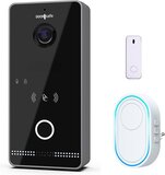 Doorsafe 6676 PRO - HD Smart Video Doorbell with WiFi, PoE, Mifare, 32GB & NAS, Black/Gray