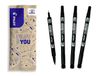 PILOT 4 Twin Marker - Marqueur Permanent 2 en 1 - Noir - Fin et Extra Fin