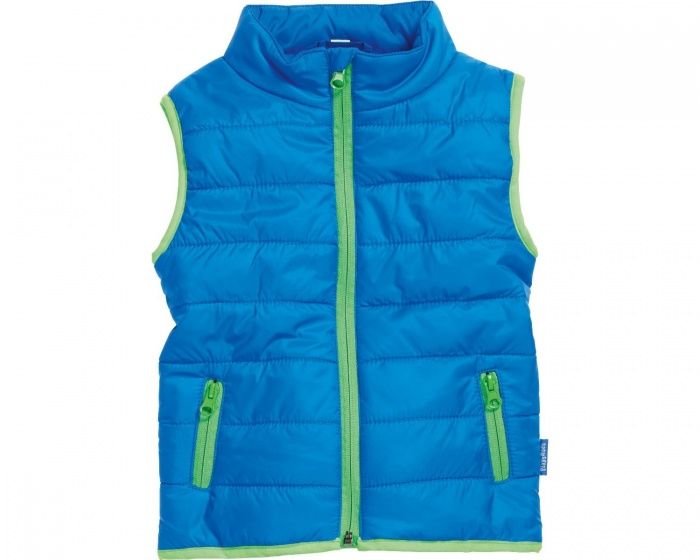 Playshoes bodywarmer gevoerd blauw - 4010952449570