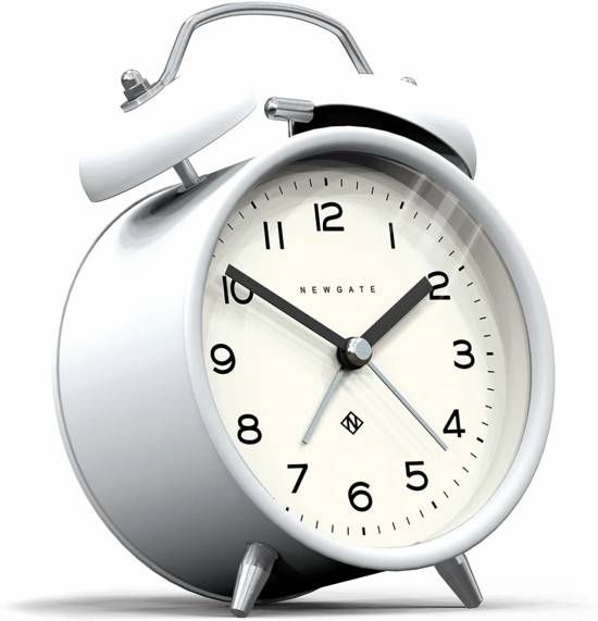 Newgate Charlie Wekker Klok Wit