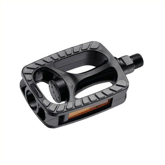 Union Fietspedalen - Non-slip - Boron staal as - Reflectoren - Zwart/grijs