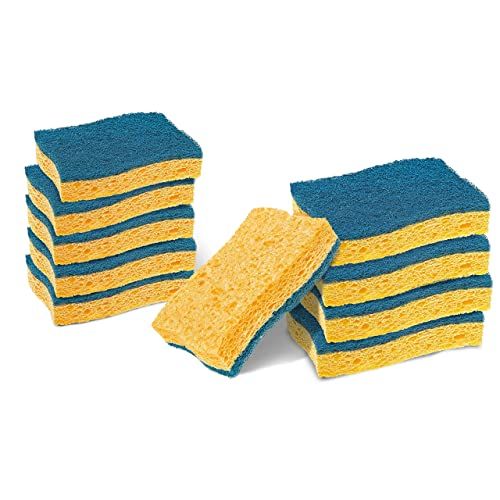 Scotch-Brite Delicate Non-Scratch Cellulose Scrub Sponge, 10 stuks
