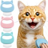 Kattenmassage - Massageborstel - Flexibel Materiaal - Set van 3