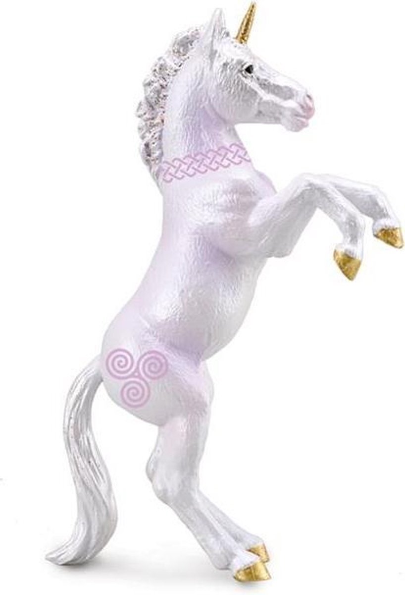 Collecta Speelfiguur Eenhoorn Veulen Wit/roze 7 X 12 Cm